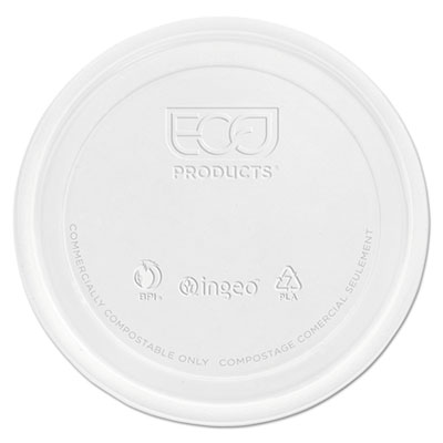 Eco-Products&reg; Lids for Round Deli Containers