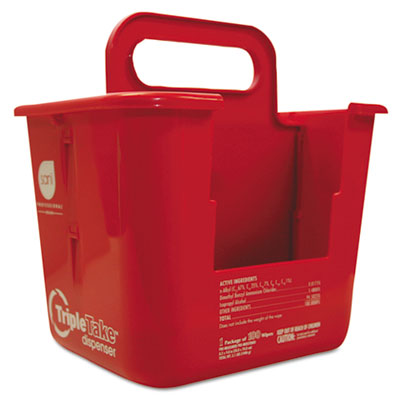Sani Professional&reg; Triple Take&trade; Table Turners&reg; Wipes Dispenser