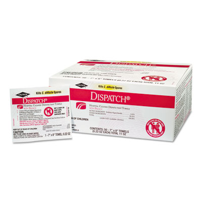 Clorox&reg; Healthcare&reg; Dispatch&reg; Hospital Cleaner Disinfectant Towels with Bleach
