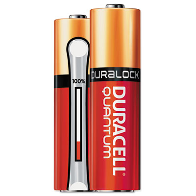 Duracell&reg; Quantum Alkaline Batteries with Duralock Power Preserve Technology