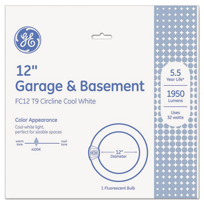 GE T9 Circline Garage & Basement Fluorescent Bulb