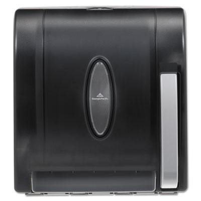 Georgia Pacific&reg; Hygienic Push-Paddle Roll Towel Dispenser