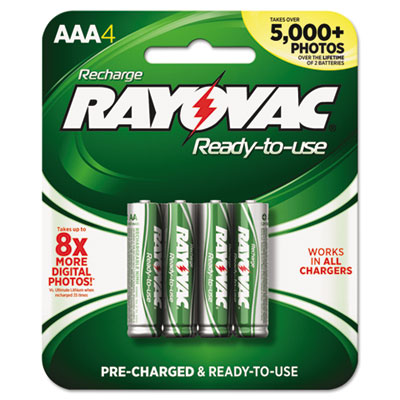 Rayovac&reg; Recharge Plus NiMH Batteries