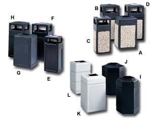 Trophy Collection Receptacles