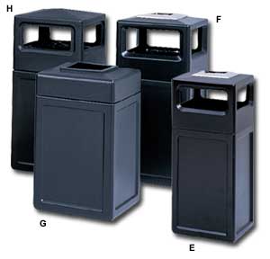 Trophy Collection Receptacles