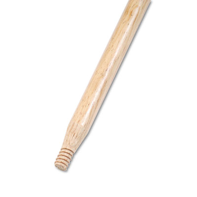 Boardwalk&reg; Heavy-Duty Threaded End Hardwood Broom Handle