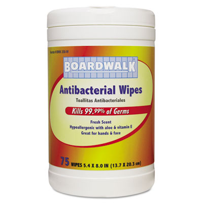 Boardwalk&reg; Antibacterial Wipes