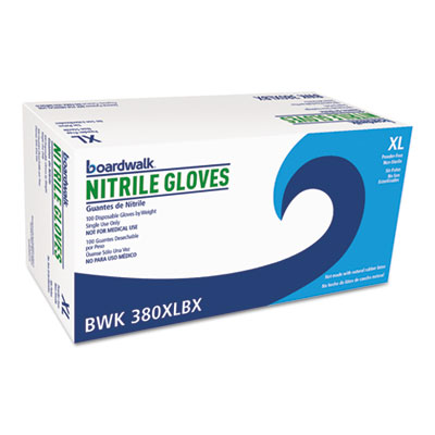 Boardwalk&reg; Disposable General-Purpose Nitrile Gloves