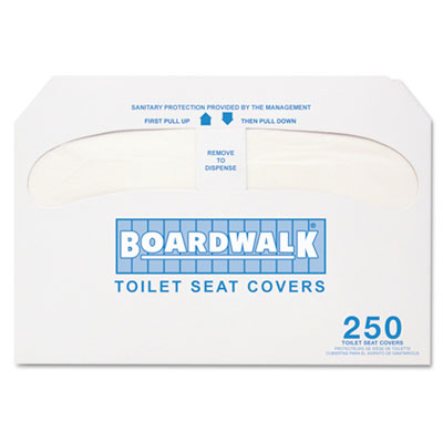 Boardwalk&reg; Premium Toilet Seat Covers