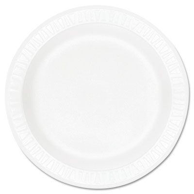 Dart&reg; Concorde&reg; Non-Laminated Foam Dinnerware