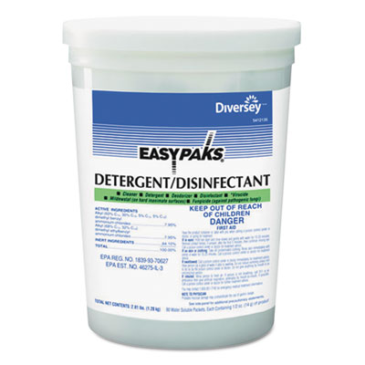 Easy Paks&reg; Detergent/Disinfectant