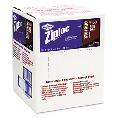 Ziploc&reg; Double Zipper Storage Bags