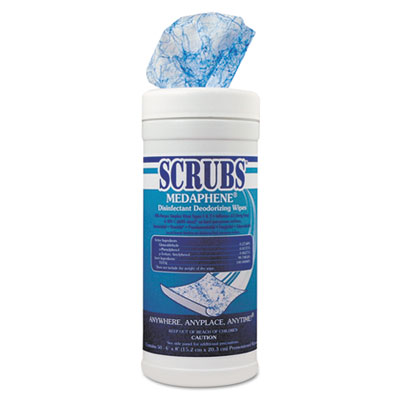 SCRUBS&reg; MEDAPHENE&reg; Disinfectant Deodorizing Wipes