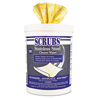 SCRUBS&reg; Stainless Steel Cleaner Towels