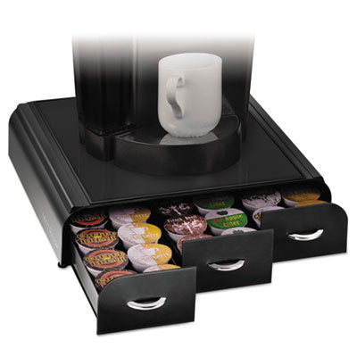 Mind Reader Anchor Triple Drawer Single-Serve Coffee Organizer