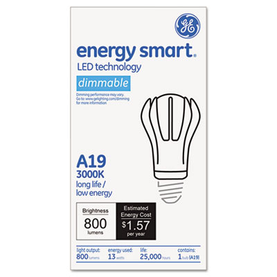 GE Soft White A-Line LED Light Bulb