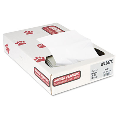 Jaguar Plastics&reg; Industrial Strength Low-Density Commercial Can Liners