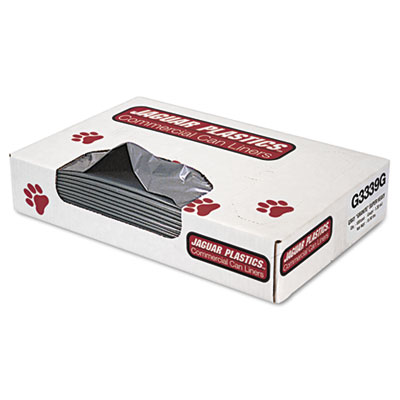 Jaguar Plastics&reg; Industrial Strength Low-Density Commercial Can Liners