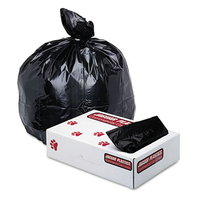 Jaguar Plastics&reg; Industrial Strength Low-Density Commercial Can Liners
