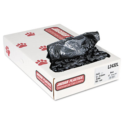 Jaguar Plastics&reg; Industrial Strength Low-Density Commercial Can Liners