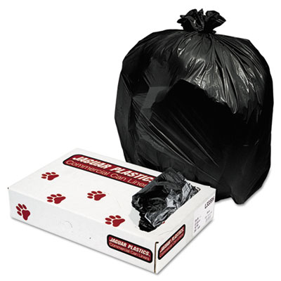 Jaguar Plastics&reg; Industrial Strength Low-Density Commercial Can Liners