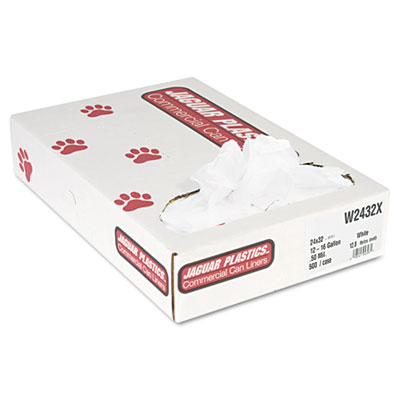 Jaguar Plastics&reg; Industrial Strength Low-Density Commercial Can Liners