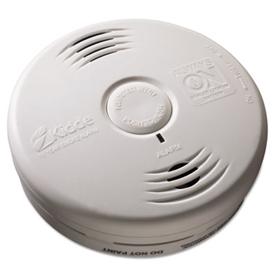 Kidde Bedroom Sealed Battery-Operated Smoke Alarm with Voice Alarm
