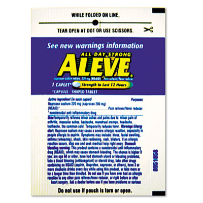 Aleve&reg; Pain Reliever Tablets Refill Packs