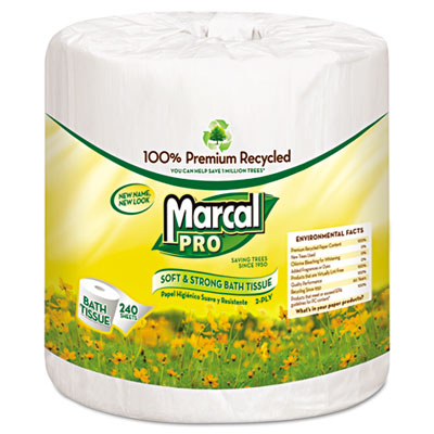 Marcal PRO 100% Recycled Bathroom Tissue