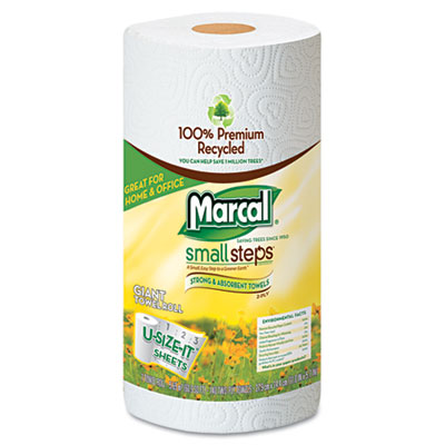 Marcal&reg; 100% Premium Recycled Roll Towels