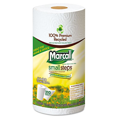 Marcal&reg; 100% Premium Recycled Roll Towels