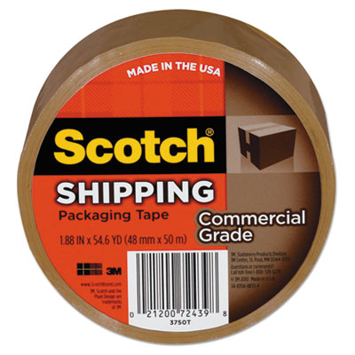 Scotch&reg; 3750 Commercial Grade Packaging Tape