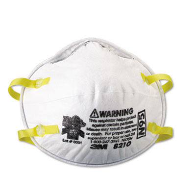 3M Particulate Respirator 8210, N95