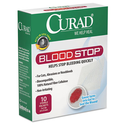 CURAD&reg; Bloodstop&reg; Sterile Hemostat Gauze Pad