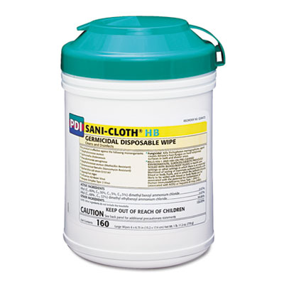 Sani Professinal&reg; Sani-Cloth&reg; HB Wipes