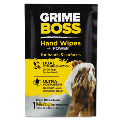 Sani Professional&reg; Grime Boss&reg; Heavy Duty Hand Cleaning Wipes