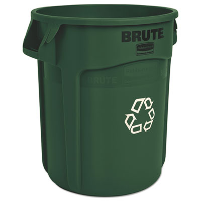 Rubbermaid&reg; Commercial Vented Round Brute&reg; Container