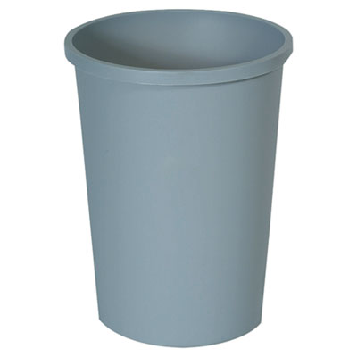 Rubbermaid&reg; Commercial Untouchable&reg; Large Plastic Round Waste Receptacle