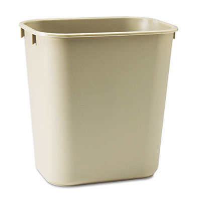 Rubbermaid&reg; Commercial Deskside Plastic Wastebasket