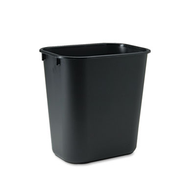 Rubbermaid&reg; Commercial Deskside Plastic Wastebasket