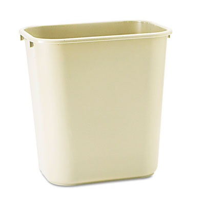 Rubbermaid&reg; Commercial Deskside Plastic Wastebasket