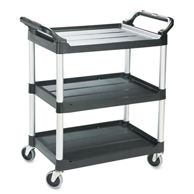 Rubbermaid&reg; Commercial Three-Shelf Service Cart