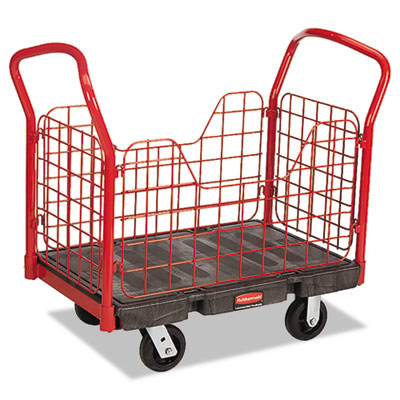 Rubbermaid&reg; Commercial Side Panel Platform Truck