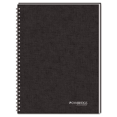 Cambridge&reg; Wirebound Business Notebook