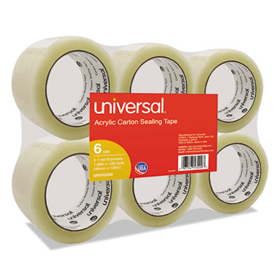 Universal One&trade; General-Purpose Acrylic Box Sealing Tape