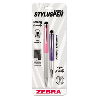 Zebra StylusPen Telescopic Ballpoint Pen/Stylus