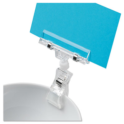 deflecto&reg; Clips Grips Tags&trade; VersaGrip&trade; Sign Holder
