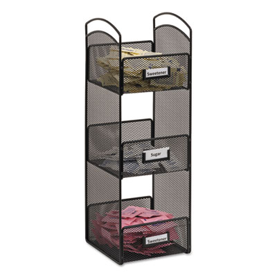 Safco&reg; Onyx&trade; Breakroom Organizers