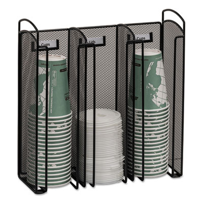 Safco&reg; Onyx&trade; Breakroom Organizers