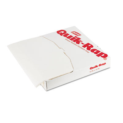Dixie&reg; Quik-Rap&reg; Grease-Resistant Sandwich Paper